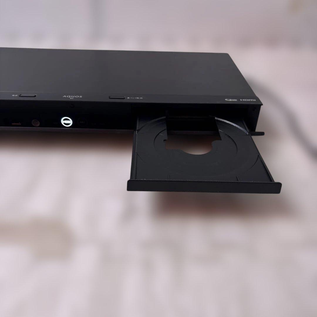SHARP 2B-C10CW1 BLACKブルーレイディスクレコーダー本体のみ