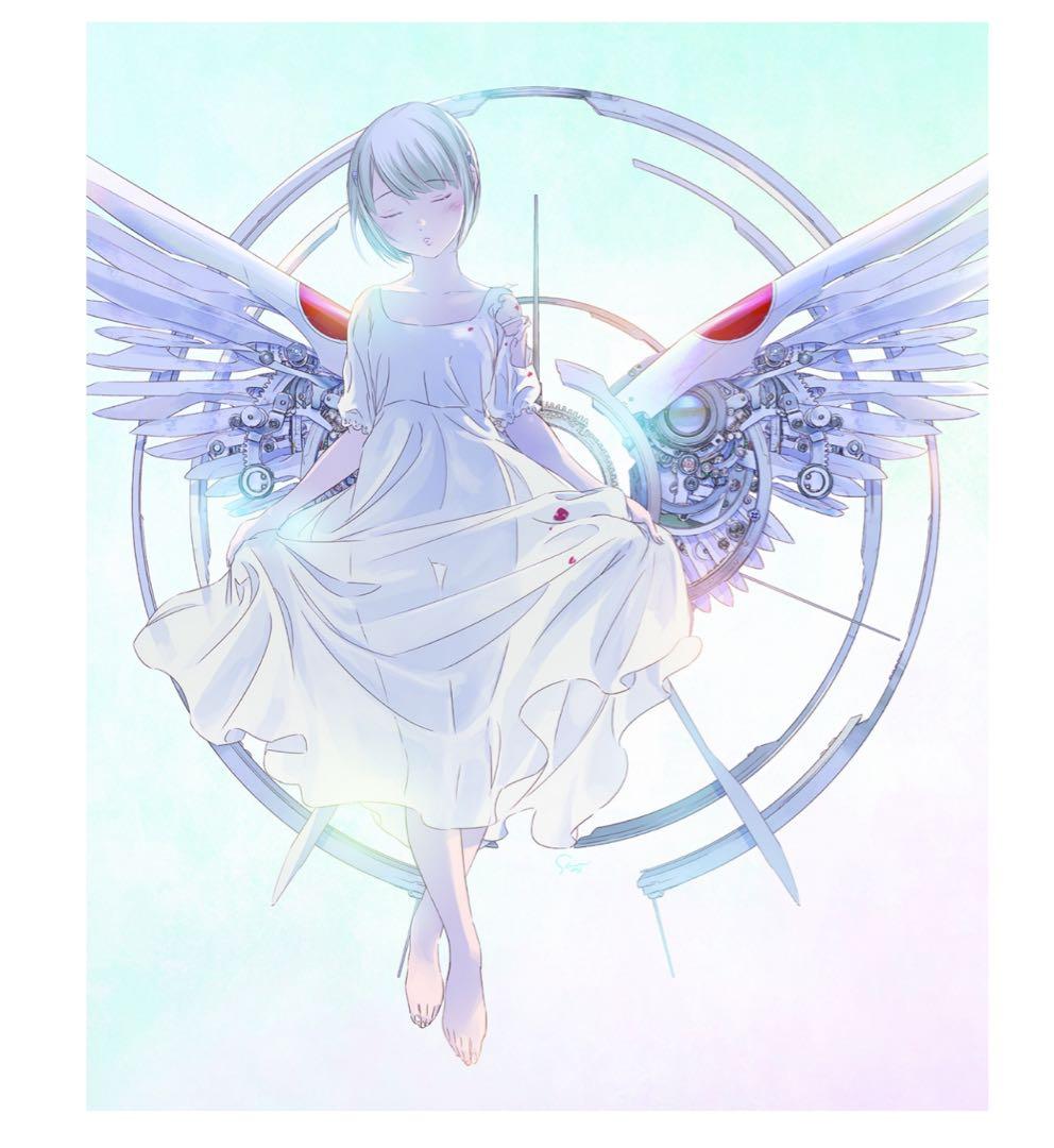 最終兵器彼女　原画展　等身大布ポスター