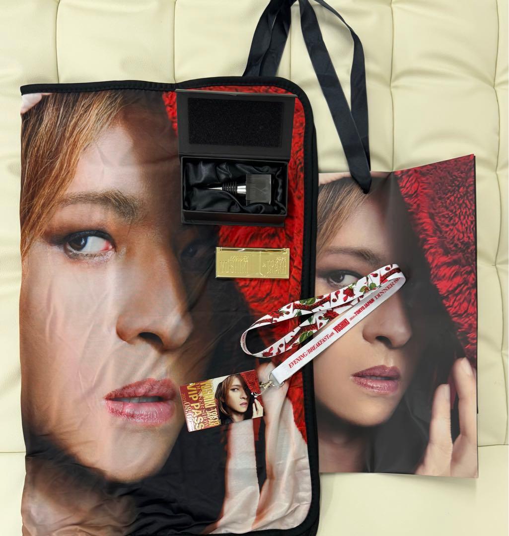 YOSHIKI VIP PASS & グッズセット