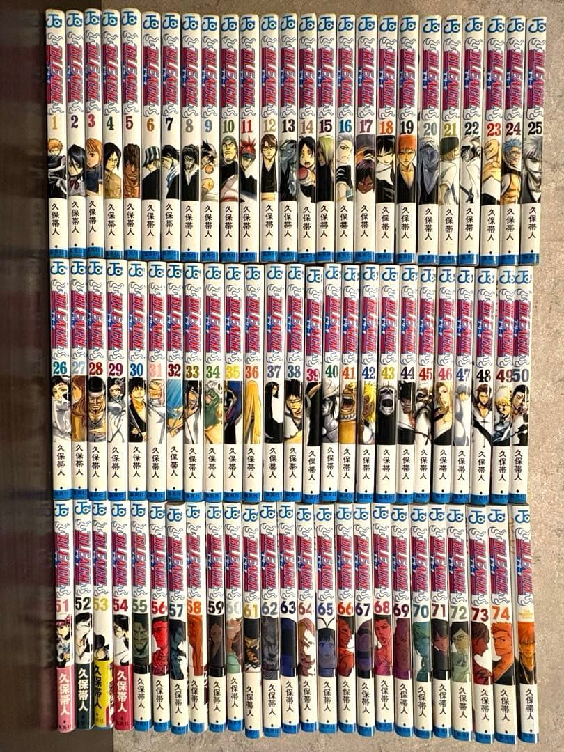 BLEACH 1〜74巻セット +1冊