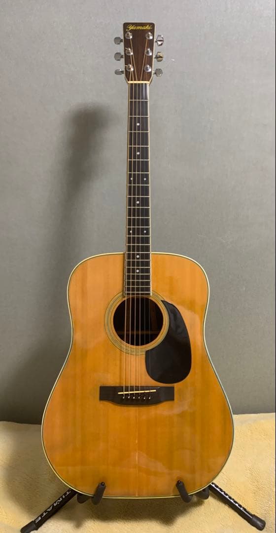 アコースティックギター Yamaki No.135 トップ単板 割れ修復あり