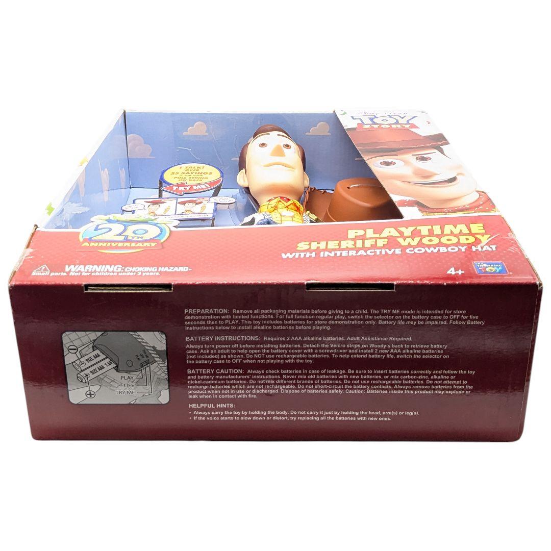 トイストーリー ウッディー フィギュア thinkway 20th Woody