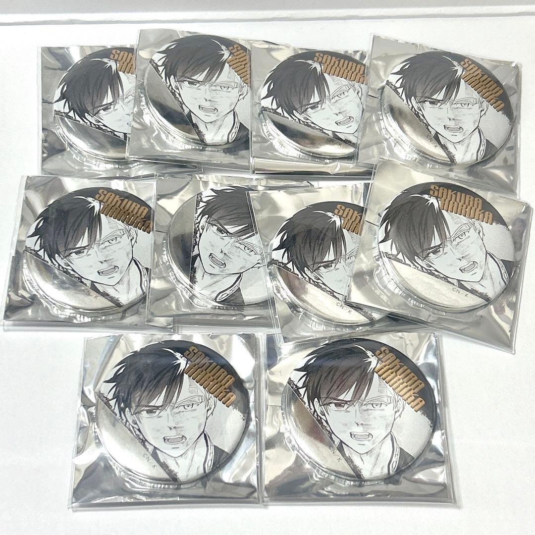 002 桜遥 WIND BREAKER ジュエリー缶バッジ 原作絵