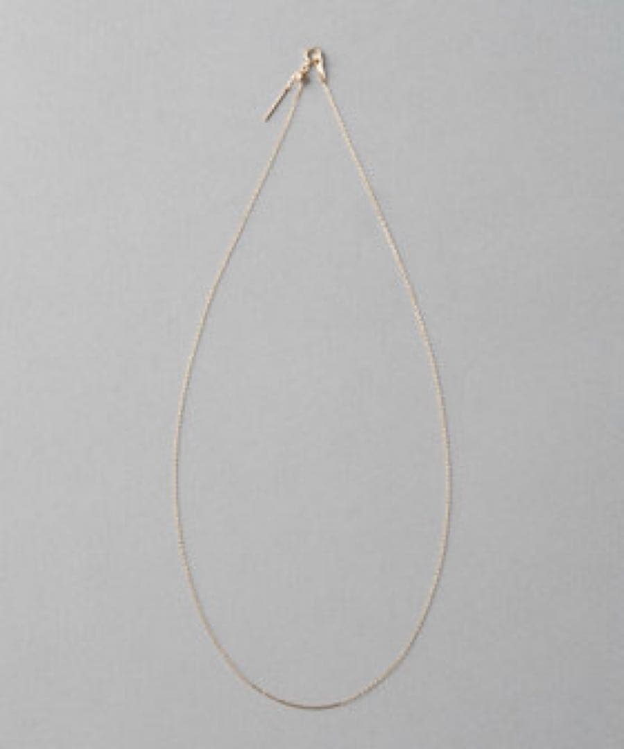 ete K18YG ミラーカットチェーン ネックレス 美品