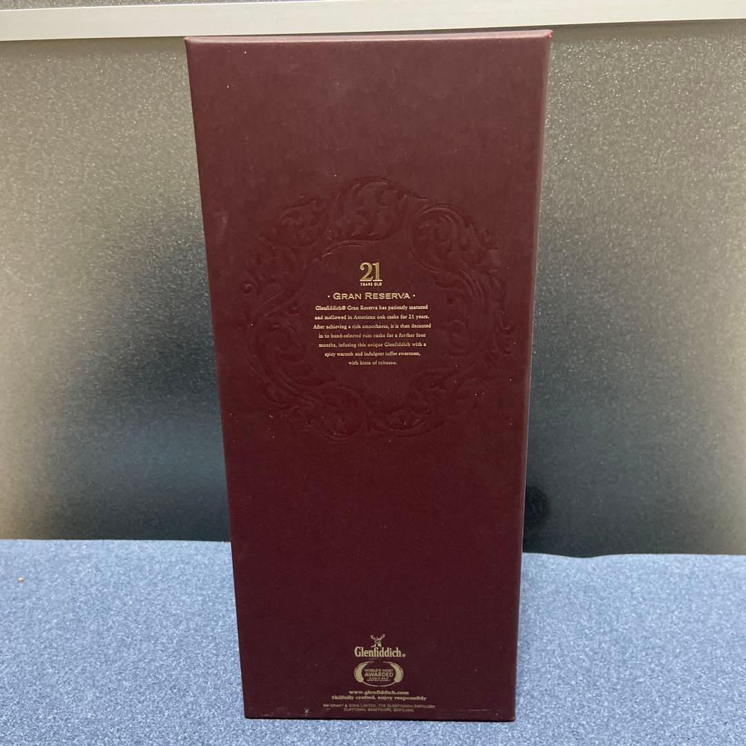 グレンフィディック21年 グランレゼルヴァ 旧ボトル 新品未開封