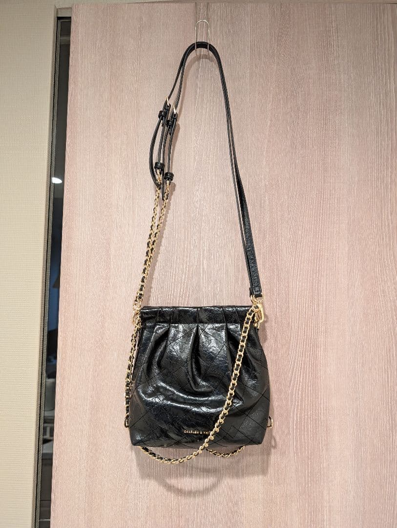 CHARLS＆KEITH Duo ドゥオ チェーンハンドルツーウェイバックパック