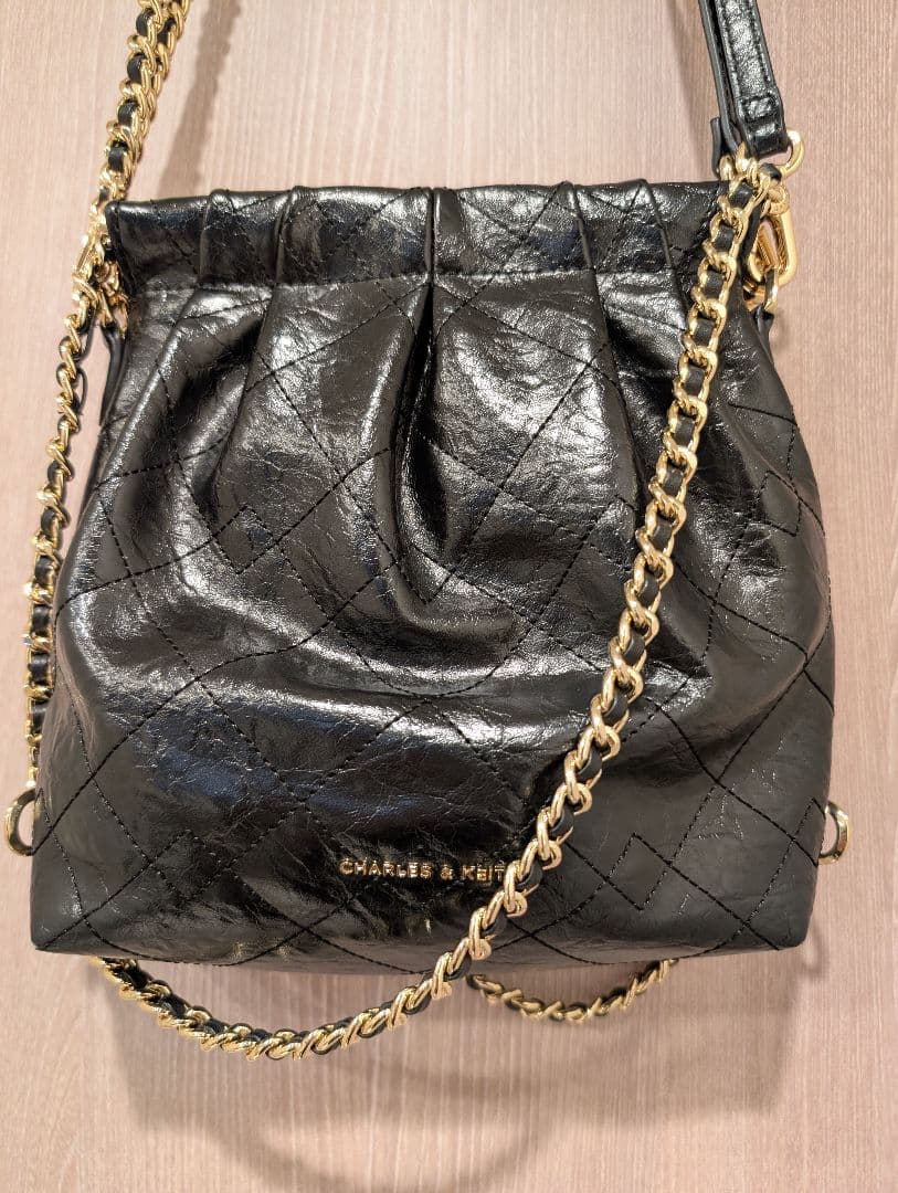 CHARLS＆KEITH Duo ドゥオ チェーンハンドルツーウェイバックパック