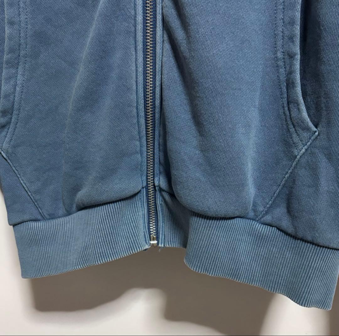 BMSGツートンジップパーカー BLUE OVER サイズ