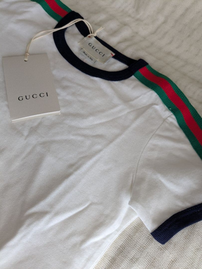 GUCCI ホワイト Tシャツ 新品タグ付き