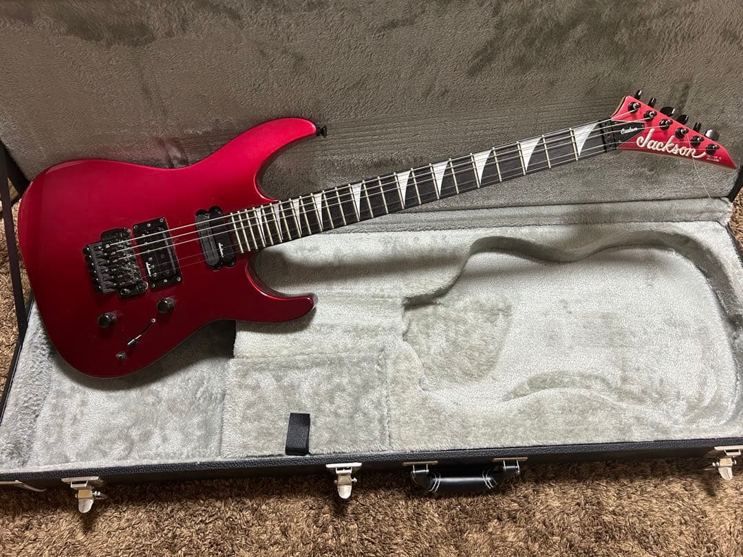 ギター Jackson Dinky AXE CUSTOM Gradation Red