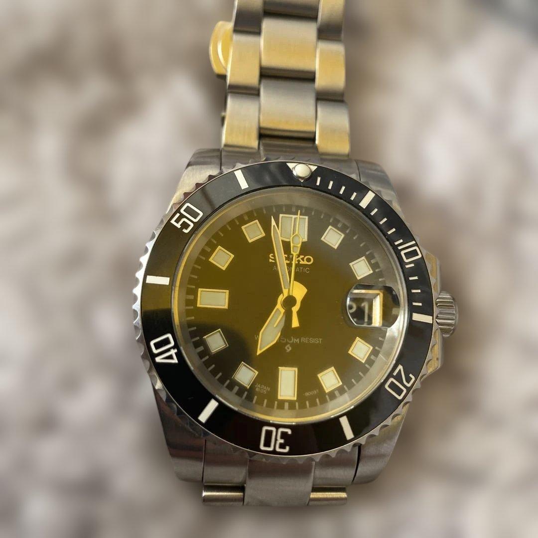 a*a様 カスタム　MOD nh35自動巻きダイバーズウォッチ