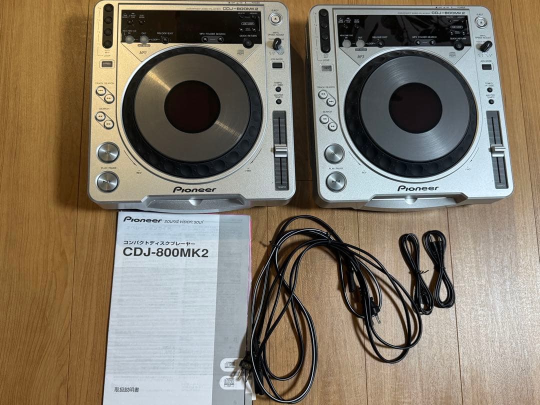 Pioneer CDJ-800Mk2 2台セット