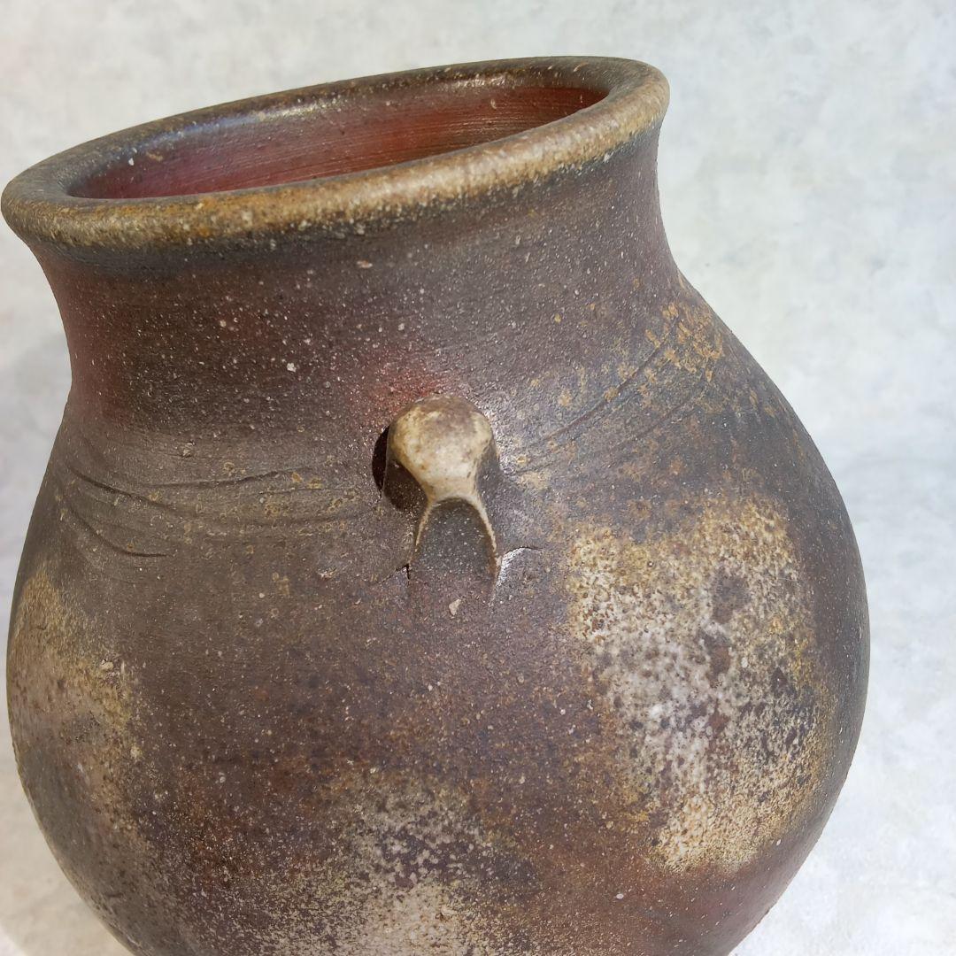 備前焼作家・松笠靖彦【備前　花器】