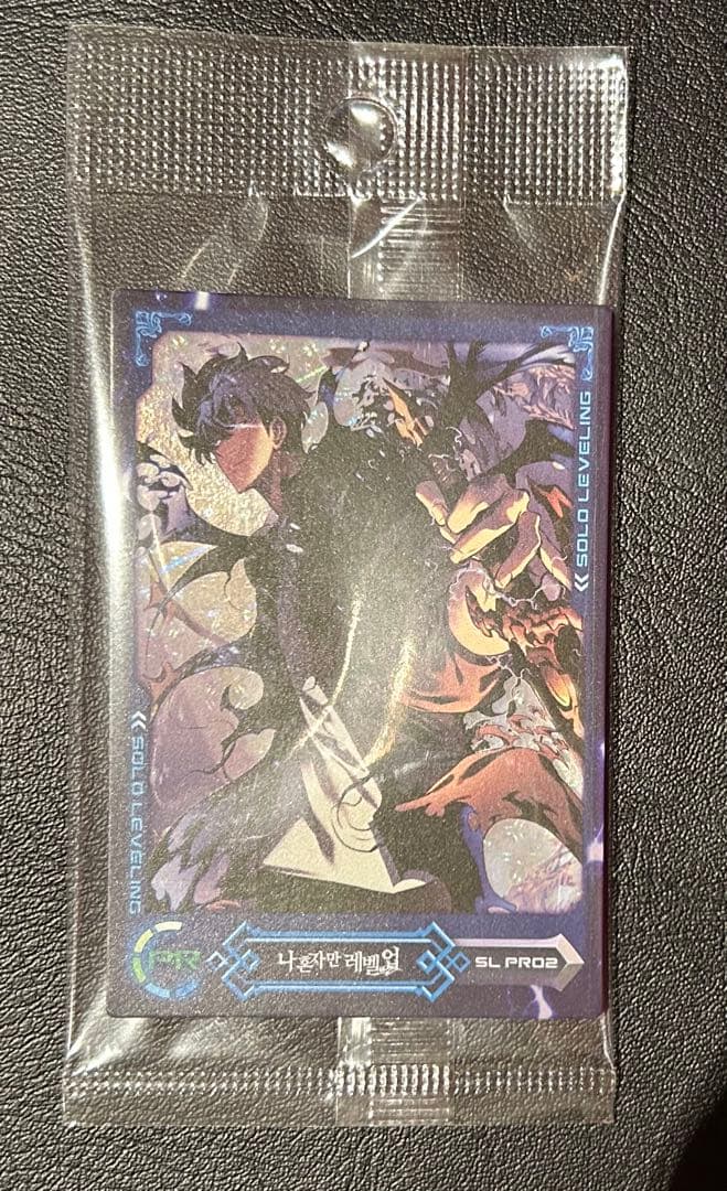 韓国 正規品 俺だけレベルアップな件 コレクションカード プロモカード 非売品