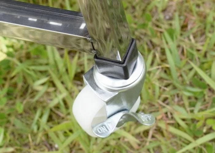 ステンレス製　ドッグゲージ（幅108ｘ奥行 72ｘ高さ92 cm）中型～大型犬用