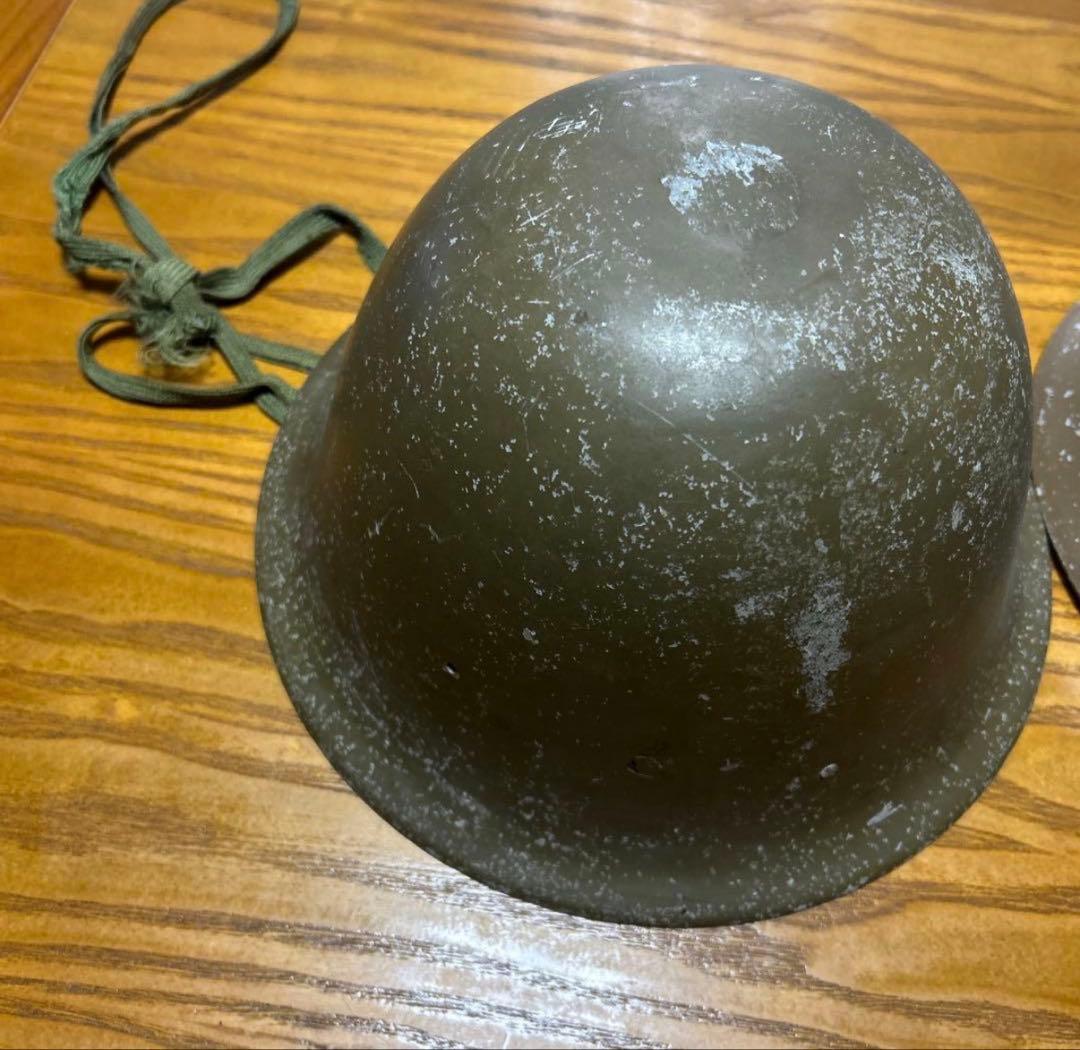 【即購入OK早い者勝ち❗️】旧日本軍 実物ヘルメット 2個セット