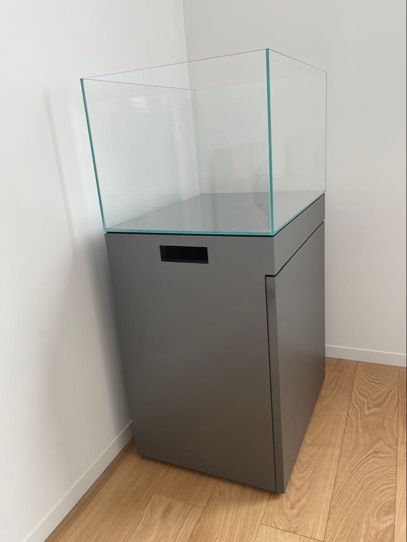 ADA ウッドキャビネット ガンメタルシルバー