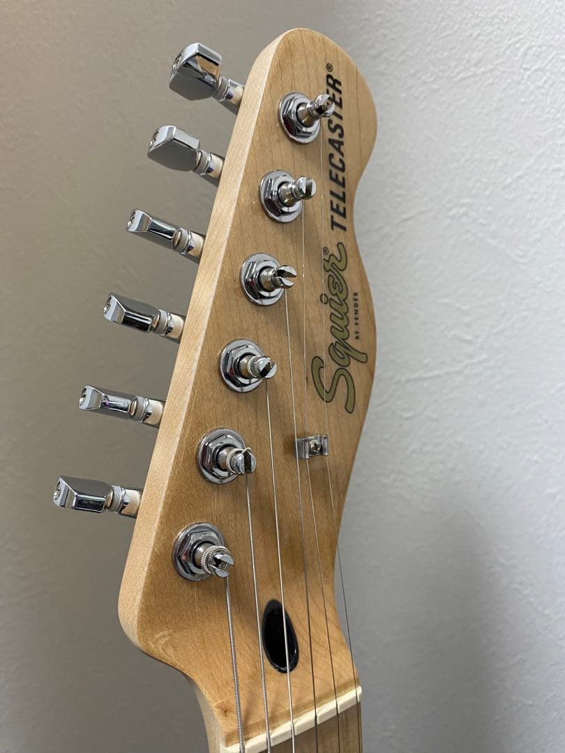 スクワイア　テレキャスターデラックス　ブラック エレキギター