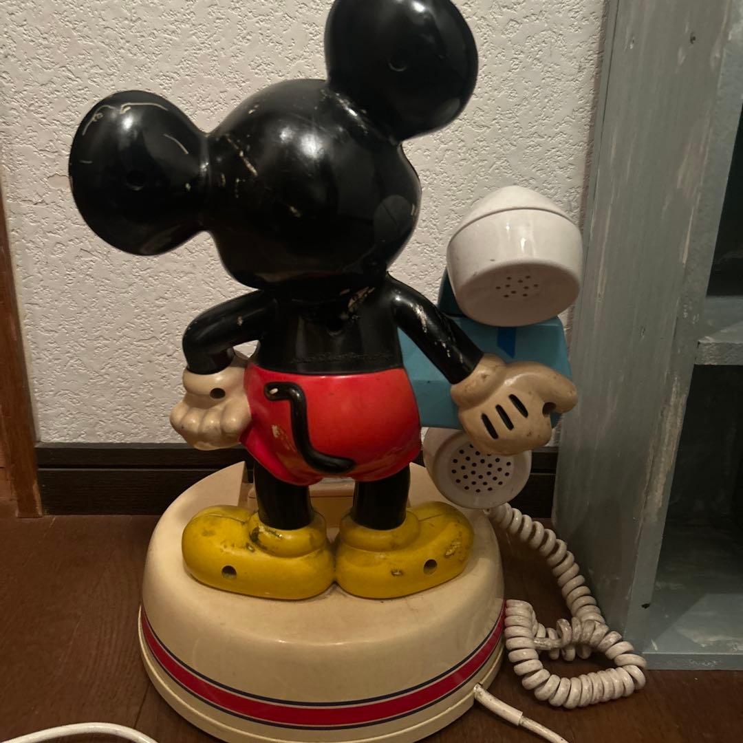 ミッキーマウス レトロ電話