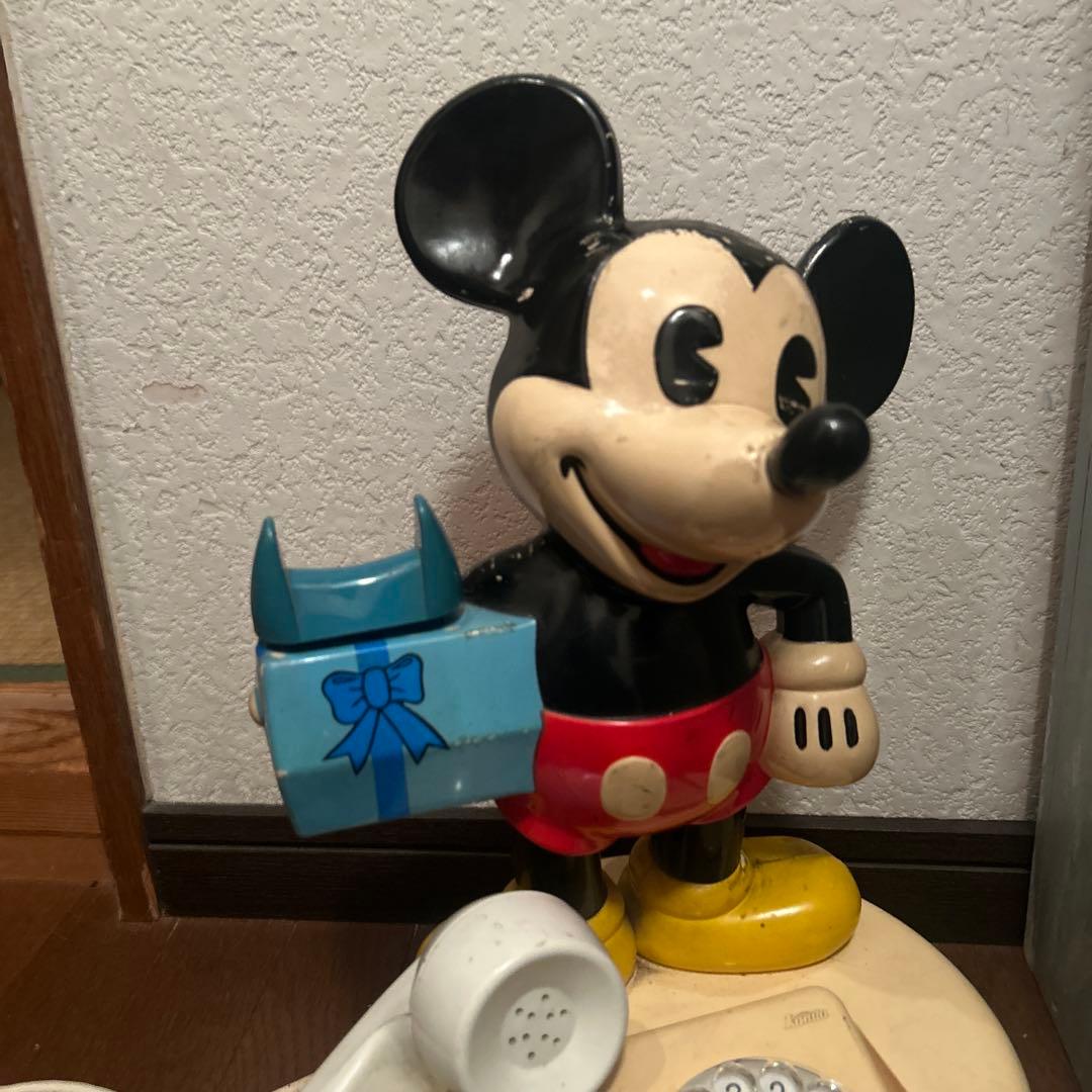 ミッキーマウス レトロ電話