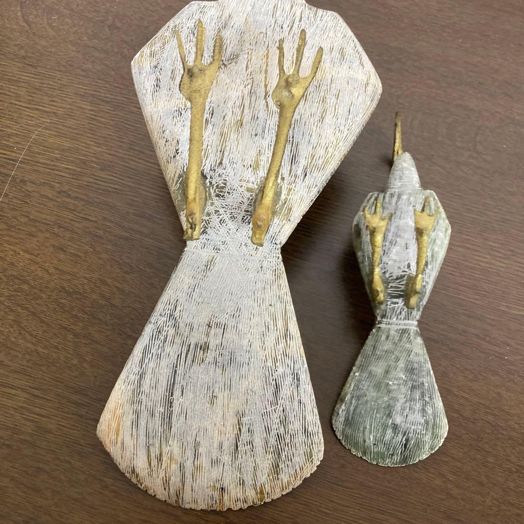 ブロンズ　バード　マチュピチュ　エジプト　南米　アフリカ　工芸品