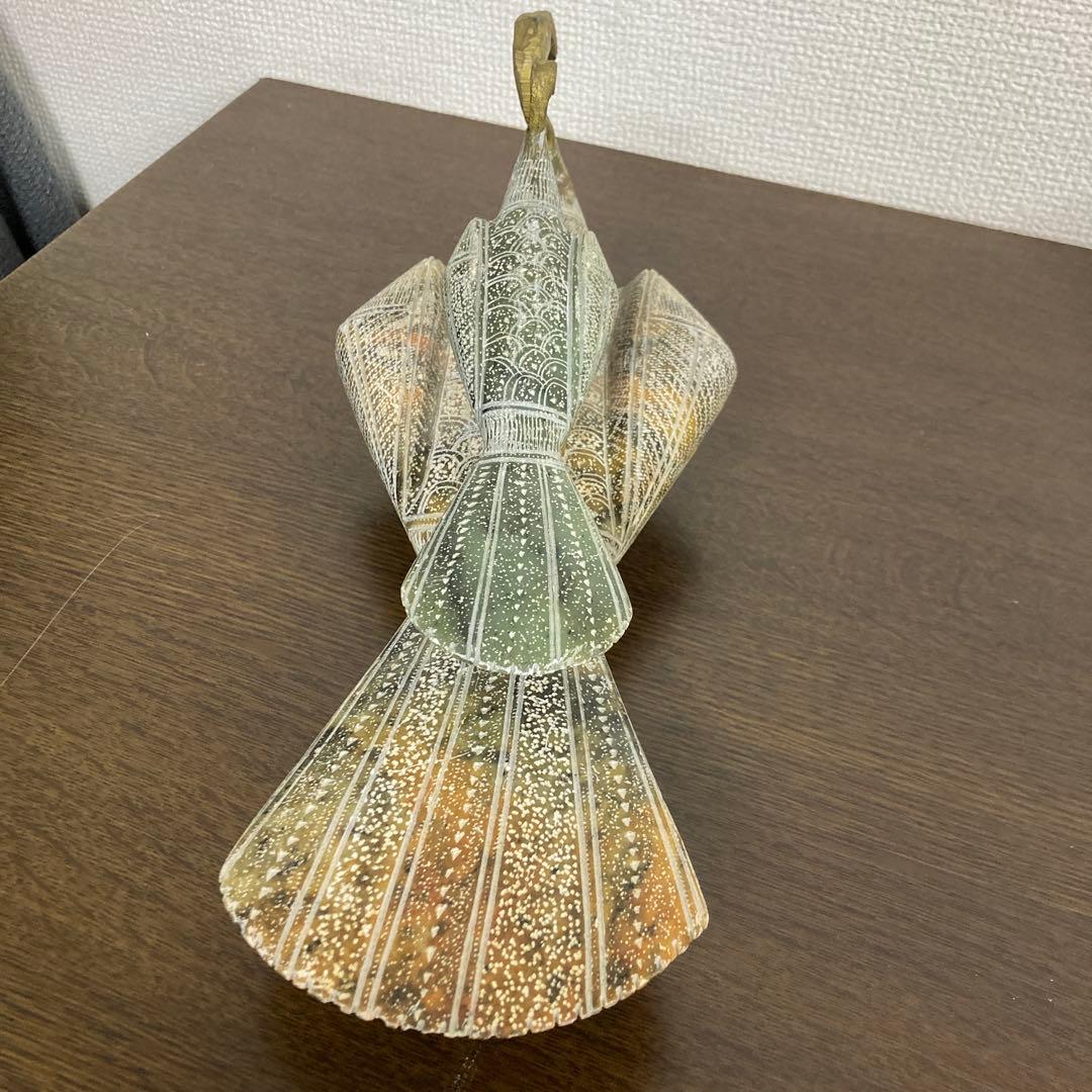 ブロンズ　バード　マチュピチュ　エジプト　南米　アフリカ　工芸品