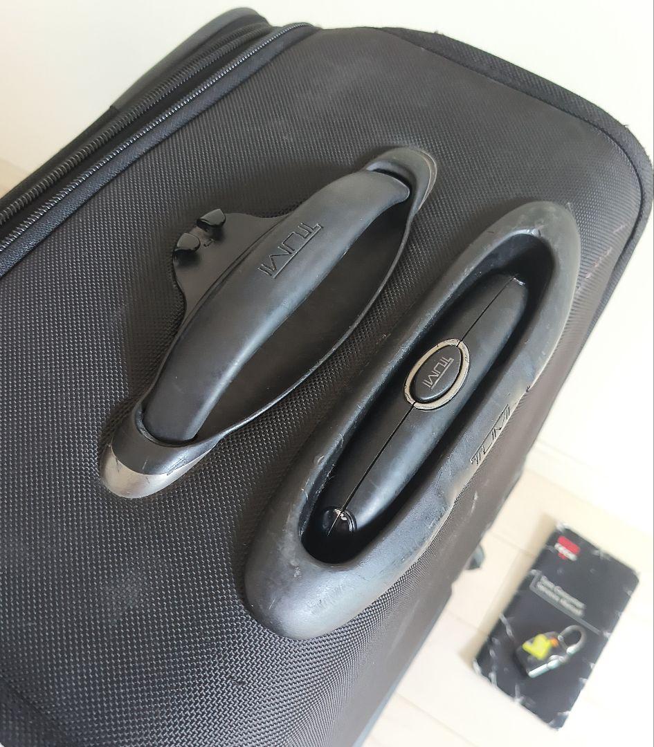 TUMI トラベルキャリーバッグ スーツケース 22922D4黒+鍵+マニュアル