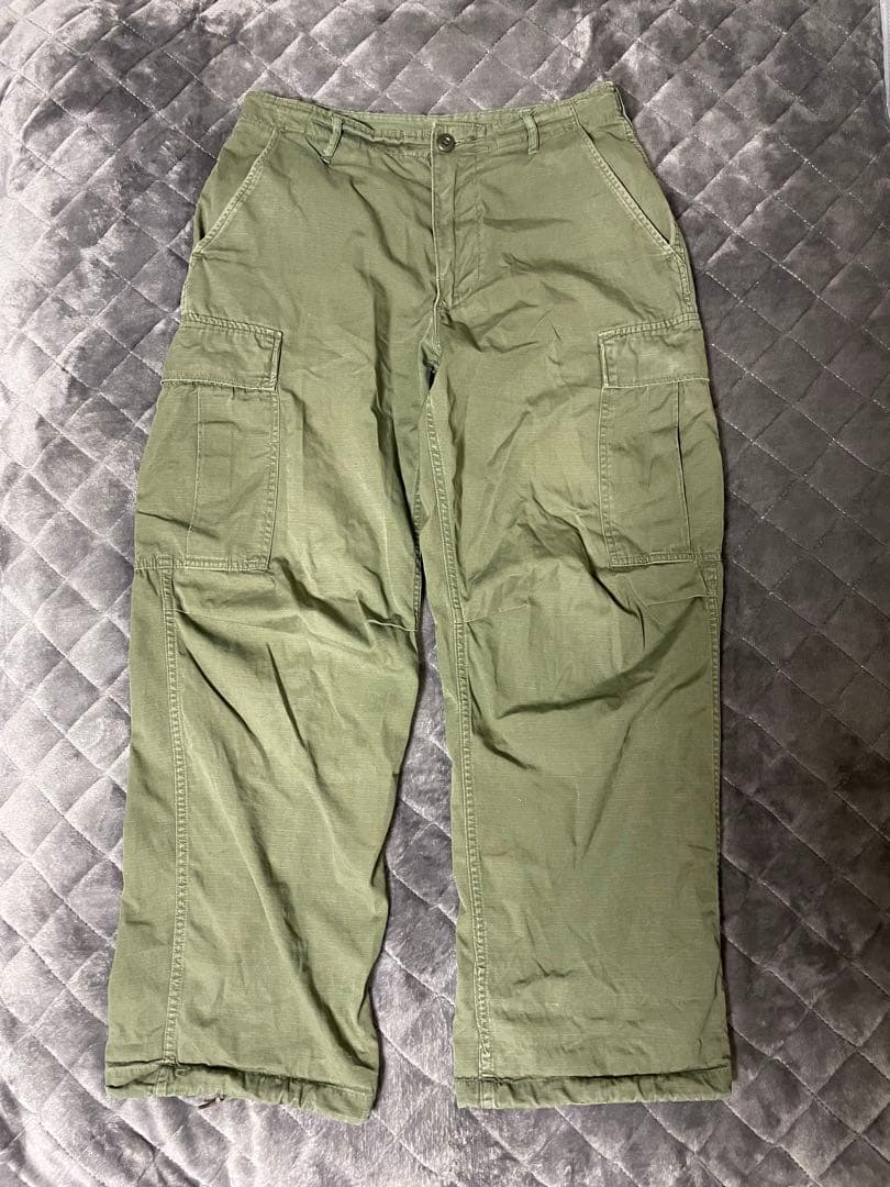 ビンテージ　ジャングルファティーグ4th リップストップ