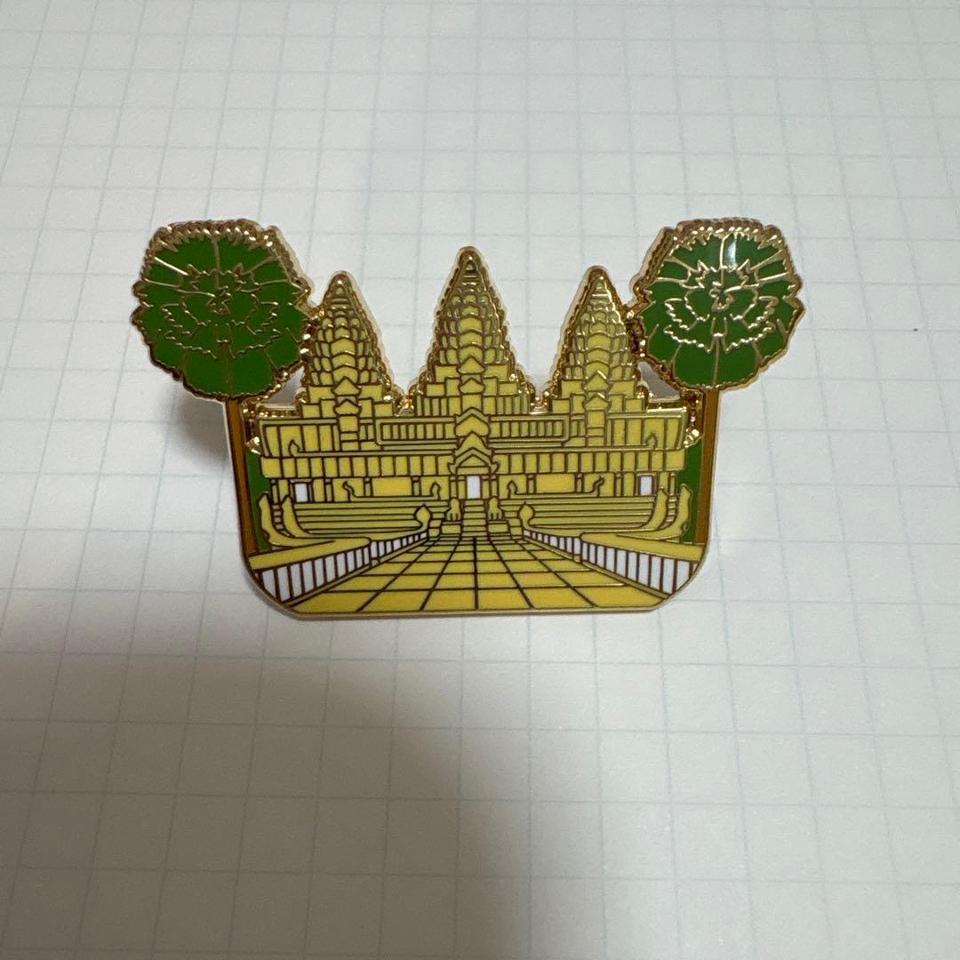 大阪関西万博 2025年 カンボジアパビリオン ピンバッジ