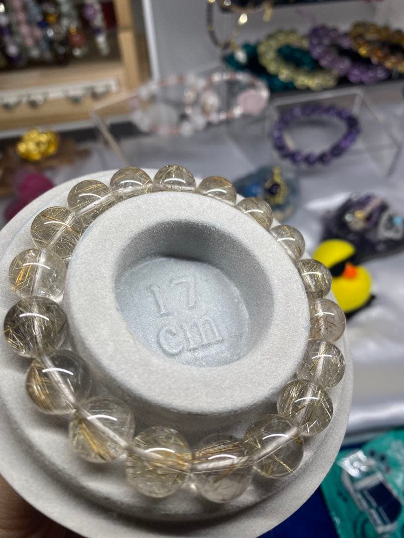 シルバールチルクォーツ12ミリ