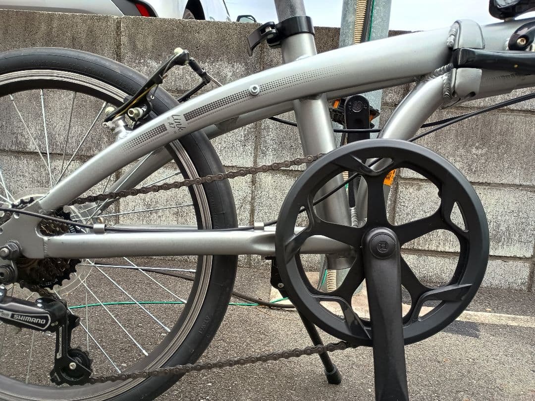 折り畳み自転車tern LINK A7 シルバー2022年 美品 東京引取り希望