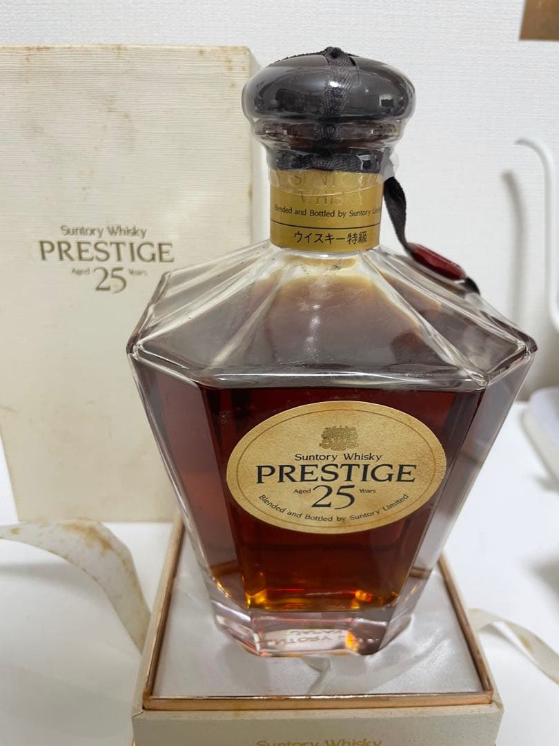 【未開封】サントリープレステージ25年