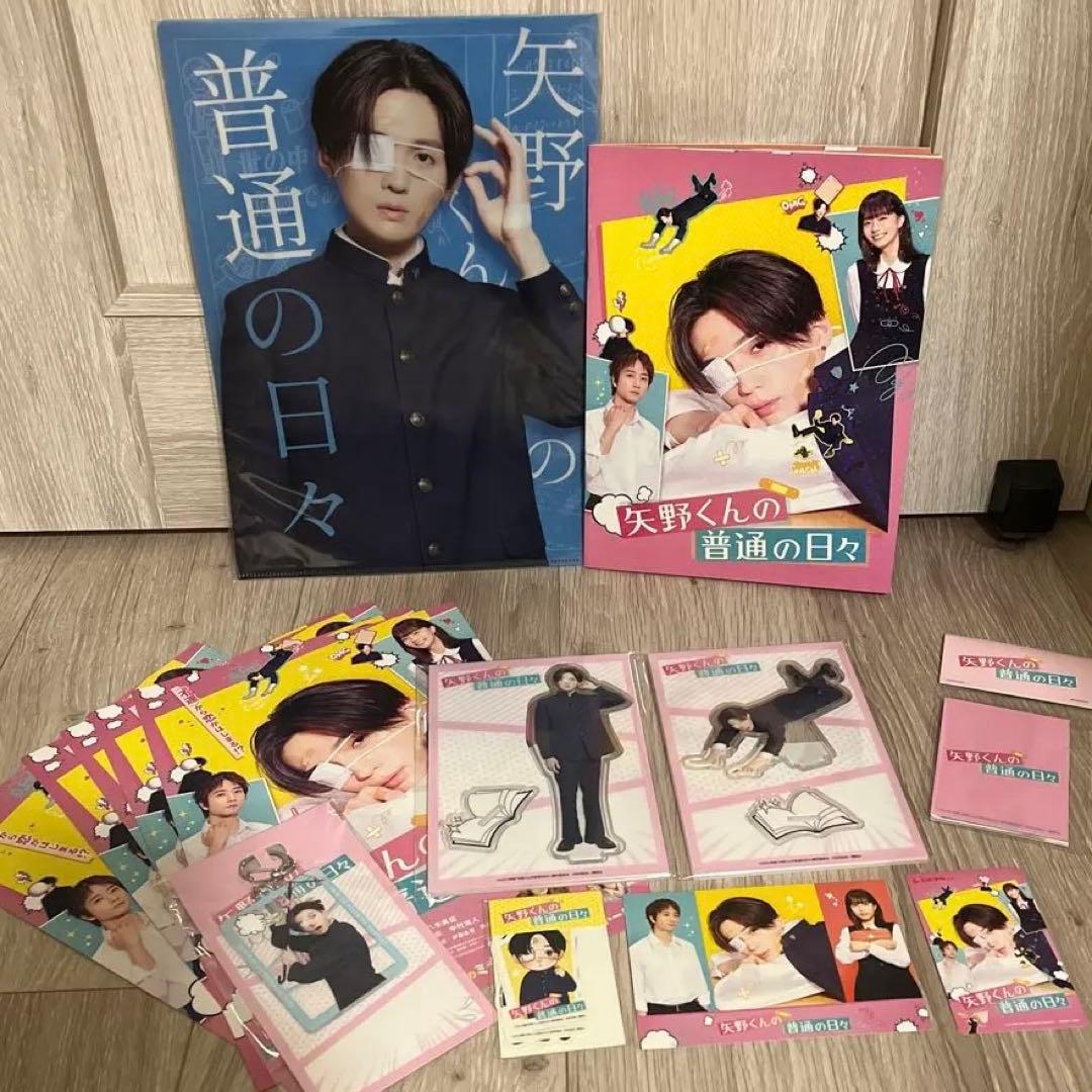 お正月特価|【限定特典有】八木勇征矢野くんの普通の日々新品未開封9点+使用済チケ