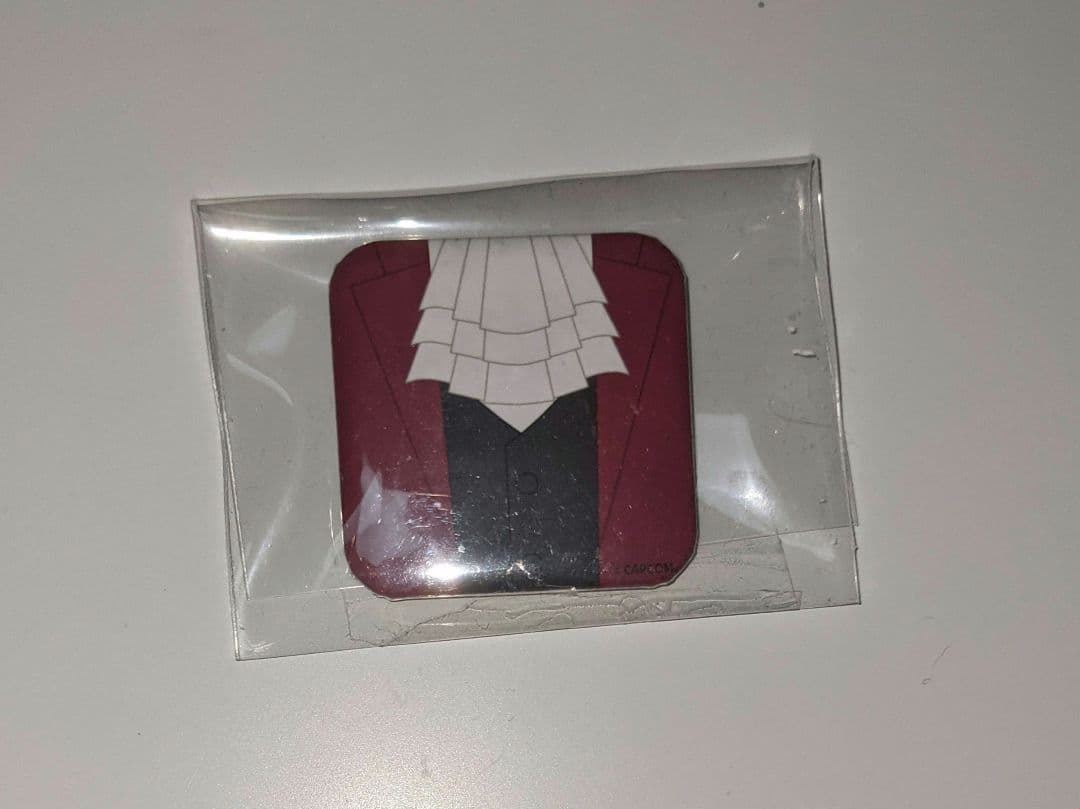 逆転裁判 画廊 スクエア缶バッジ 御剣怜侍