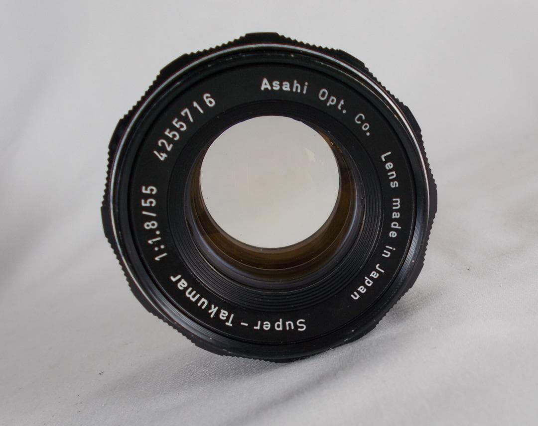 フィルムカメラ 整備済　 Pentax SP + レンズ f/1.8　E245