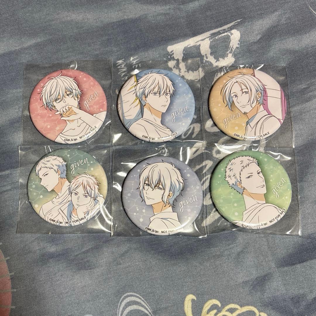 映画 ギヴン 海へ　缶バッジ　ポスター