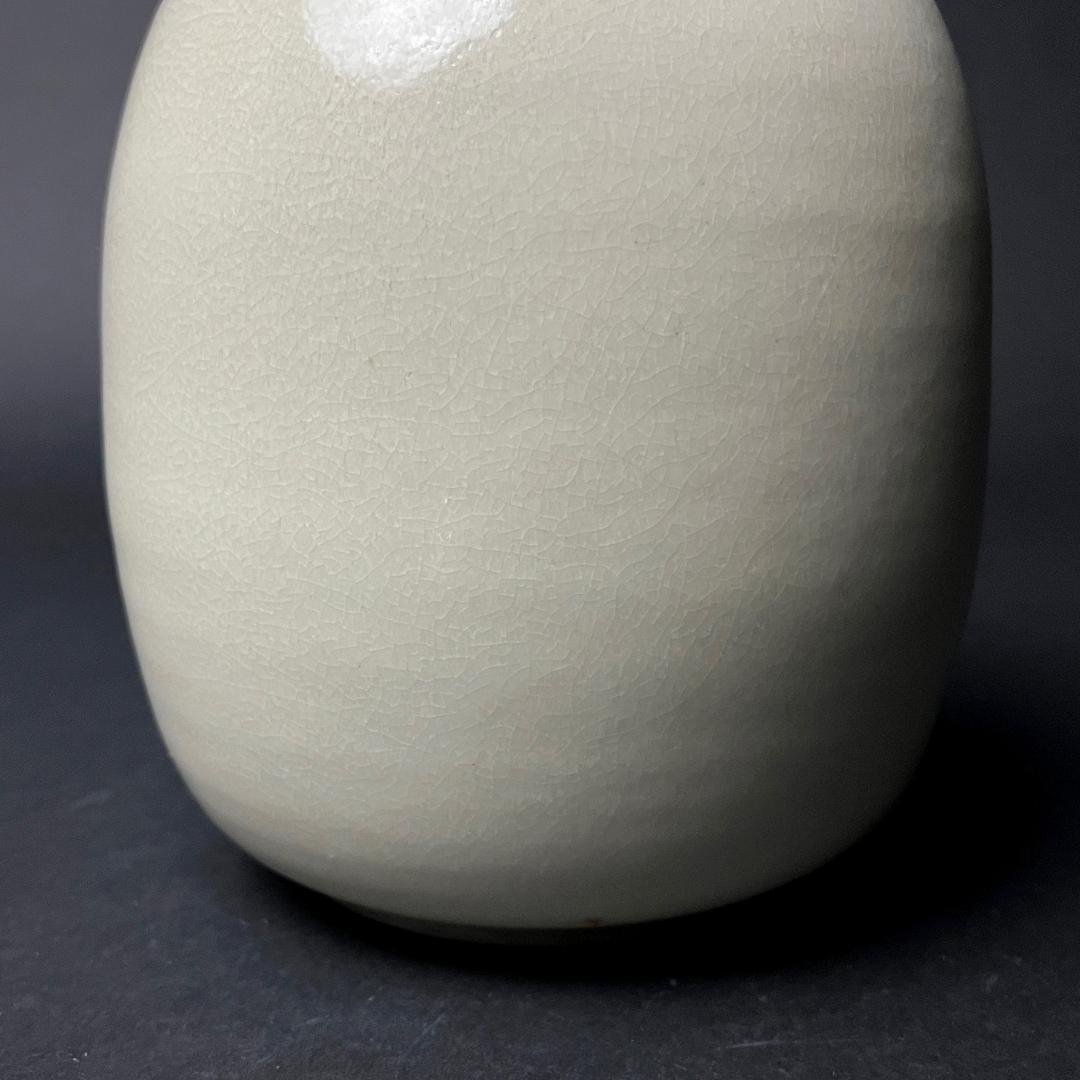 唐物 白釉瓶 随時代 中国美術 古玩 SN636