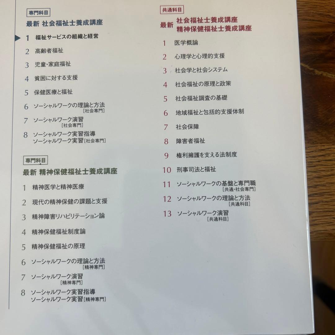 「新カリ対応」　最新　社会福祉士養成講座　教科書