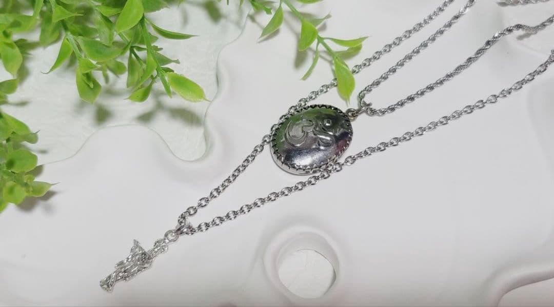 藤井風さん愛用ネックレスセットオームペンダント シヴァ神&クリシュナ神