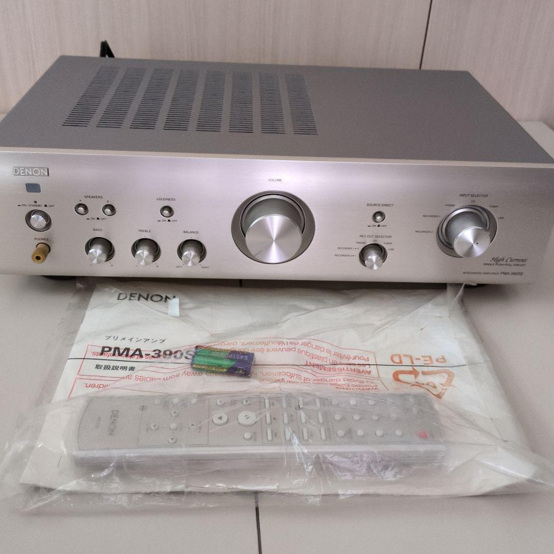 DENON PMA ―390SE プリメインアンプ　新品未使用に近い商品