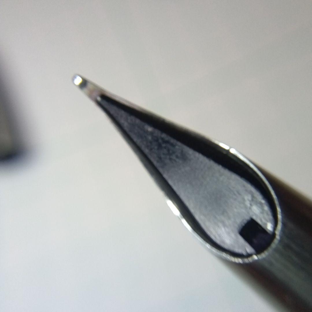 PILOT　ミュー『 μ 』万年筆 シルバー　付属品無　中古品