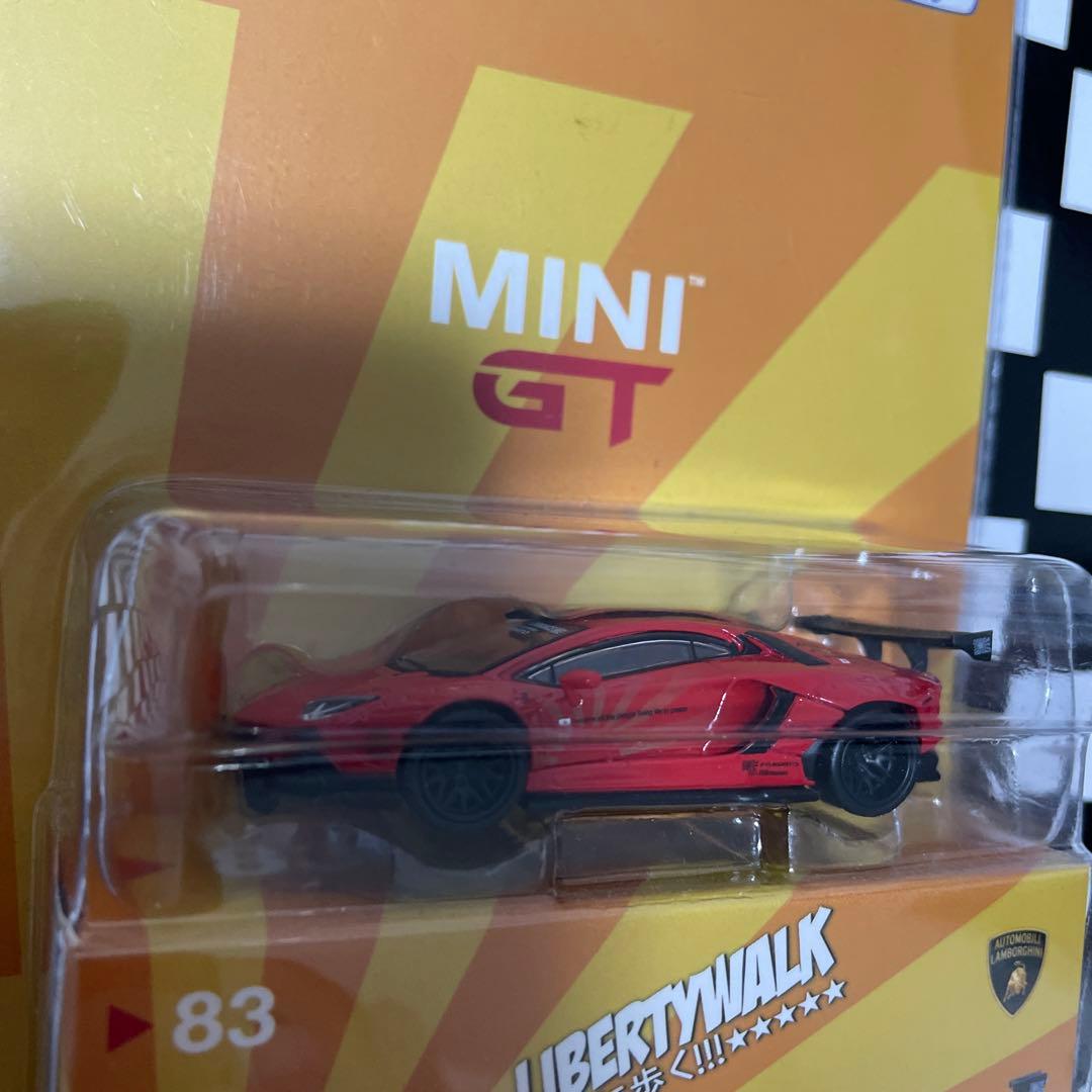 ★レア未開封品MINI GTリバティーウォーク　ランボルギーニ　アヴェンタドール