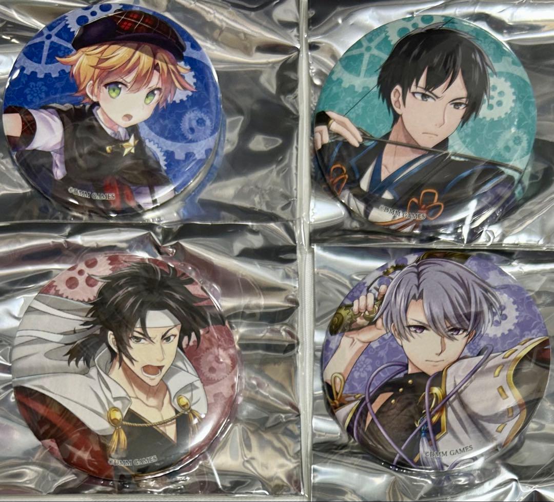 文豪とアルケミスト 文アル　プリンセスカフェ まとめ売り　缶バッジ　アクキー