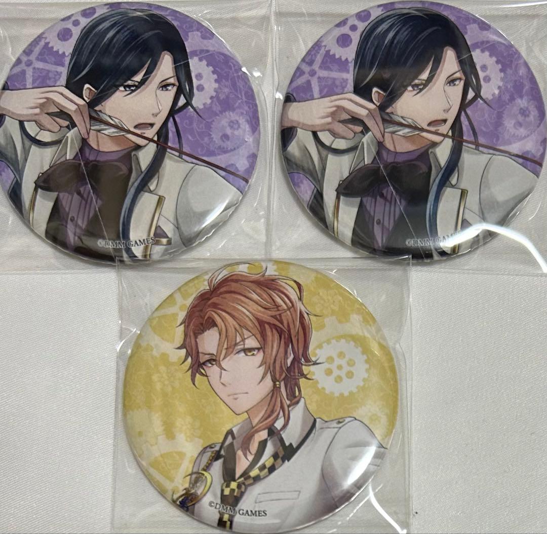 文豪とアルケミスト 文アル　プリンセスカフェ まとめ売り　缶バッジ　アクキー