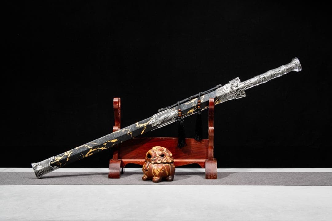 烏金漢剣 漢剣 武具 鑑賞刀 居合刀 舞踊刀 古兵器