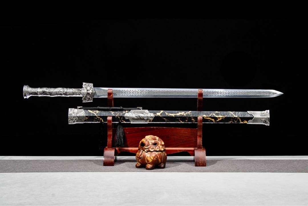 烏金漢剣 漢剣 武具 鑑賞刀 居合刀 舞踊刀 古兵器