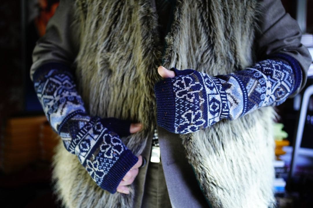 niceness カシミア デミグラブ