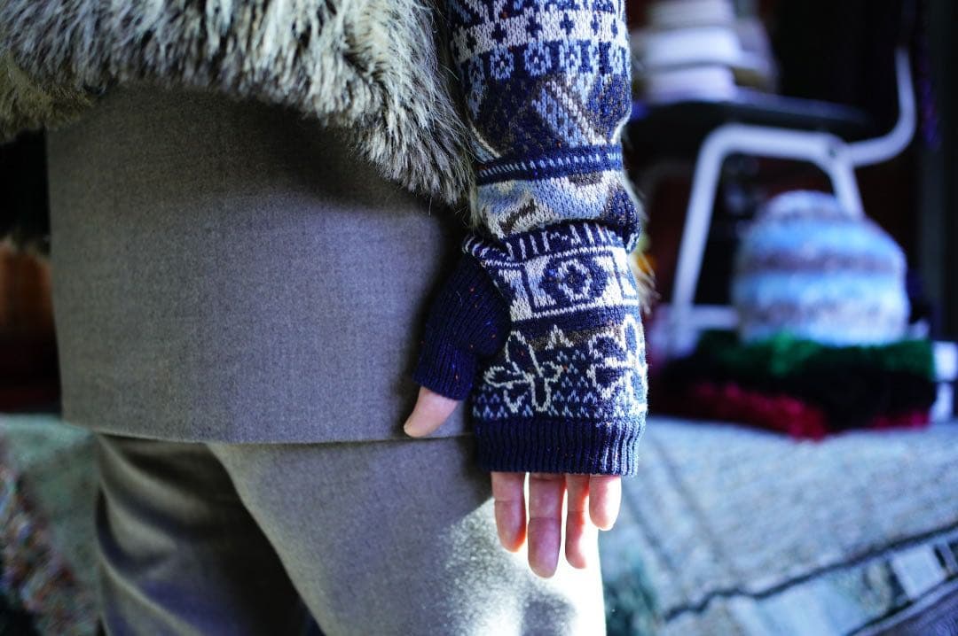 niceness カシミア デミグラブ