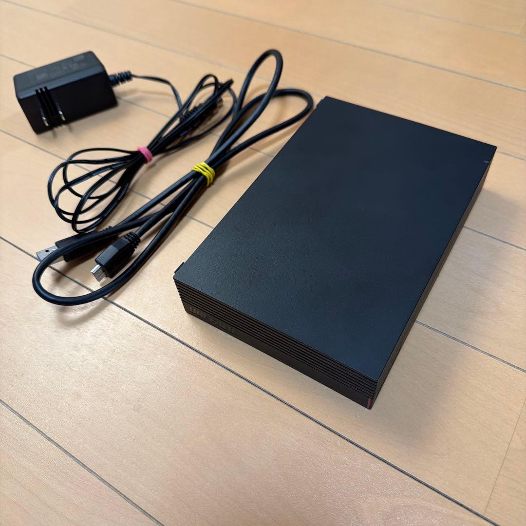 バッファロー 外付けハードディスク4TB HD-AD4U3