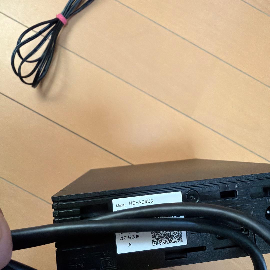 バッファロー 外付けハードディスク4TB HD-AD4U3